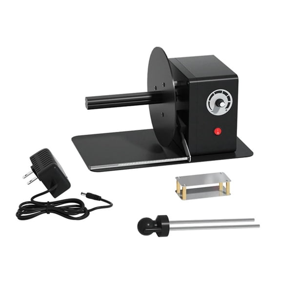 Osfvolr Automatic Label Rewinding Machine Electric Printer Addition Auto Reverse Machine Intelligent Labeling-US Plug