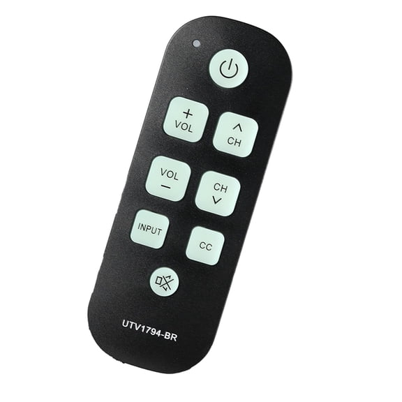 Osfvolr Backlight TV Remote for Seniors Universal Controller Simple Waterproof Remote Control with LED Light for All TV Model