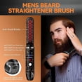 thumbnail image 1 of Osfvolr Beard Straightener for Men, Cordless Heated Beard Brush, Portable Beard Hot Combs, Ionic Mini Hair Straightener, 1 of 6