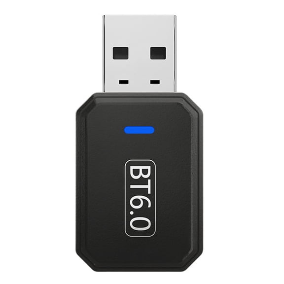 Osfvolr Bluetooth 6.0 Adapter for PC USB Bluetooth Dongle Receiver Transmitter for Desktop Laptop Speaker Plug and Play