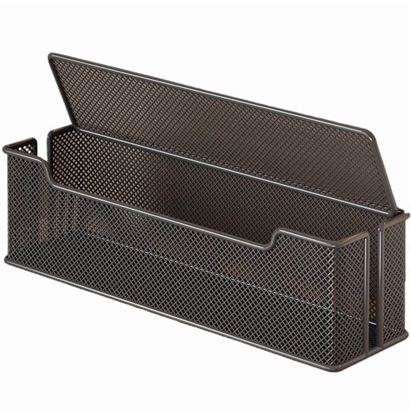 Osfvolr Cable Management Box, Desk Organizer for Cords, USB Hub System, Metal Mesh Cord Holder