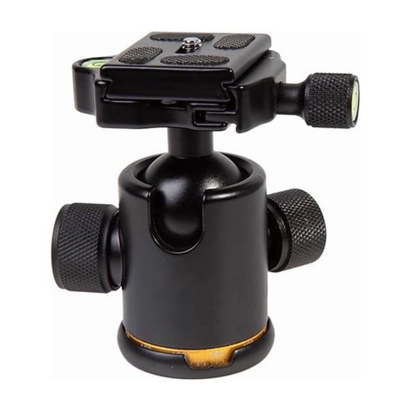 Osfvolr Camera Tripod Ball Head with Quick Release Plate 1/4" Compact Ballhead for DSLR Mirrorless Photography