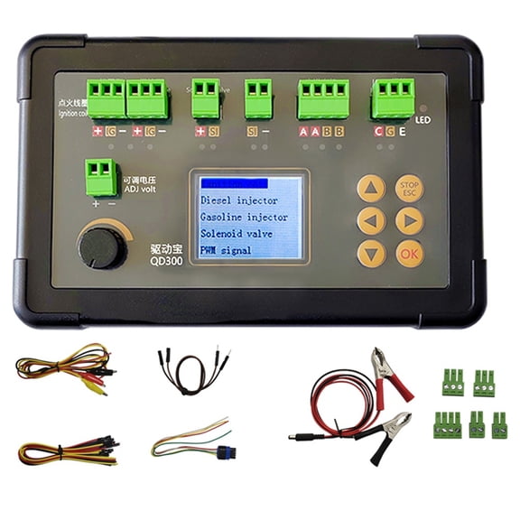 Osfvolr Car Ignition Coil Tester PWM IGBT Actuator Fault Detector Tool for Auto IGBT, Idle Stepper Motor, Solenoid Valve