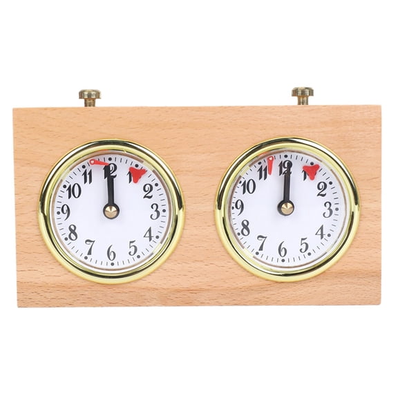 Osfvolr Chess Clock Game Timer - International Analogue I-GO Count Up Count Down Timer, No Battery Needed