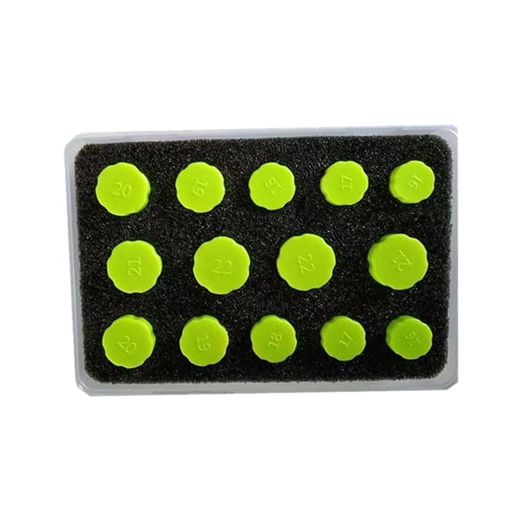 Osfvolr Circle Cutting Template Set for Car Parking Sensor Reverse Sensor Sticker Wrapping Film Safe Cut Out Dies Tools