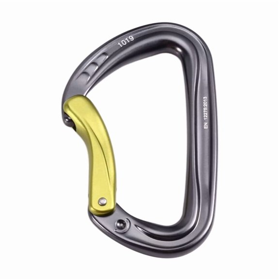 Osfvolr Climbing Carabiner D Carabiner - Versatile, , Compact, D-Shaped Locking Carabiner for Rock and Ice Climbing