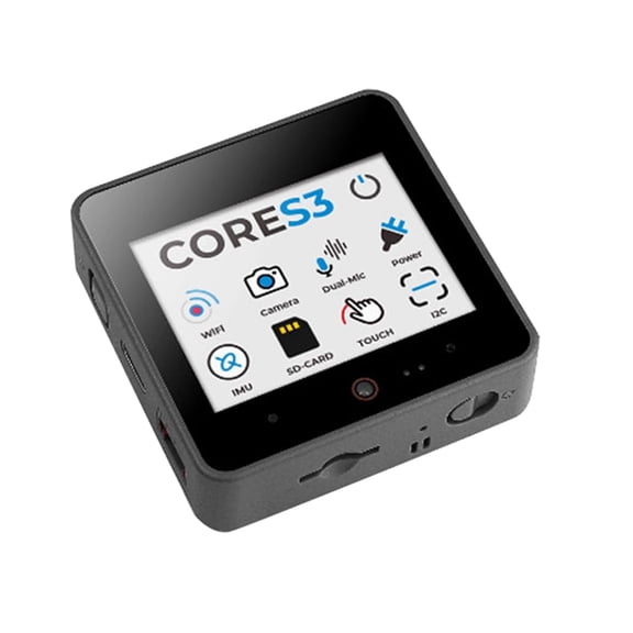 Osfvolr Cores3 Lite ESP32S3 IoT Dev Kit, Touch Screen Programmable Controller Support for Smart Home Industrial Automation