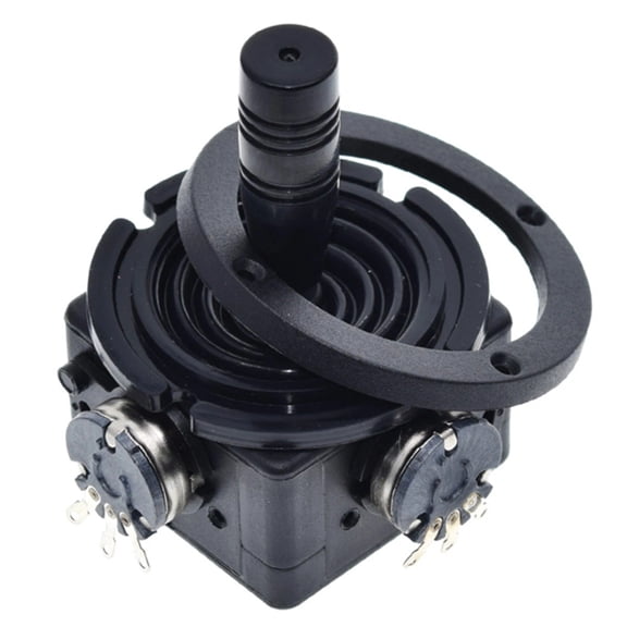 Osfvolr -D202X-R2 5K Two-Dimensional Electric Joystick Potentiometer 2- 2D Monitor Keyboard Ball Joyrode Controller Switch