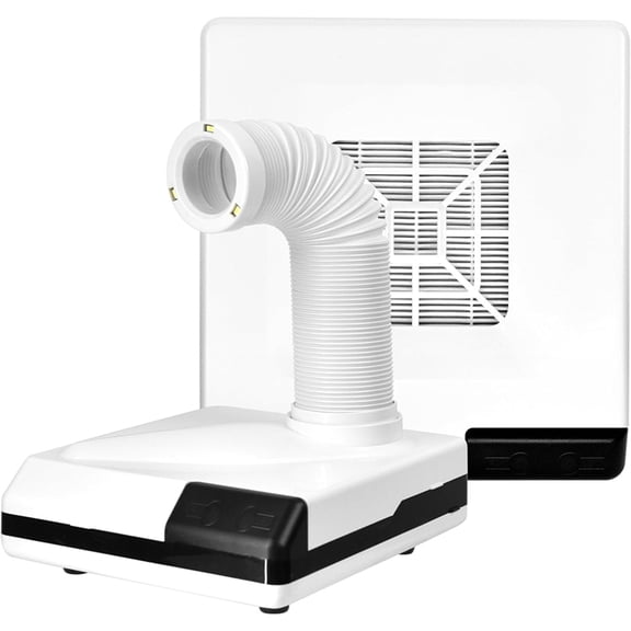 Osfvolr Desktop Polishing Dust Collector, Dust Suction Extractor , LED Light and Reusable Fi for Strong Dust Absorption US Plug