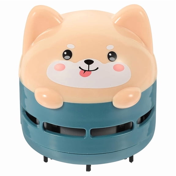 Osfvolr Desktop Vacuum Cleaner Mini Table Dust Sweeper Cute Portable Rechargeable for Computer Laptop Keyboard Home School