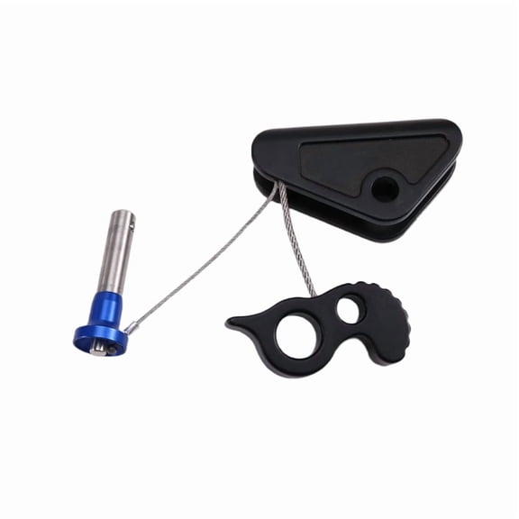 Osfvolr Detachable Climbing Ascender 15KN Rope Grab Ascender for Rock Climbing,Tree Arboris for 11-13mm Rope Black