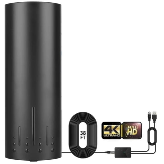 Osfvolr Digita HDTV Antenna for Smart/Old TV Amplifier Signal Booster for Local Channels Indoor DTMB ATSC DVB-T2 DMB-T ISDB-T