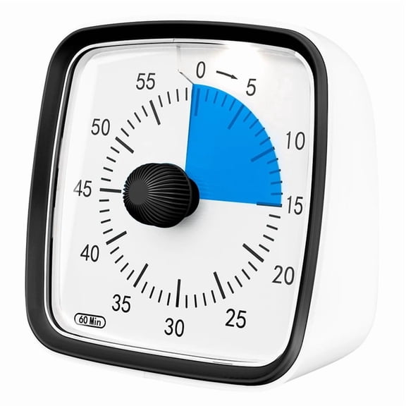 Osfvolr Digital Kitchen Timer with Visual Countdown, Count Up, Loud Alarms for Enhanced Cooking and Baking C