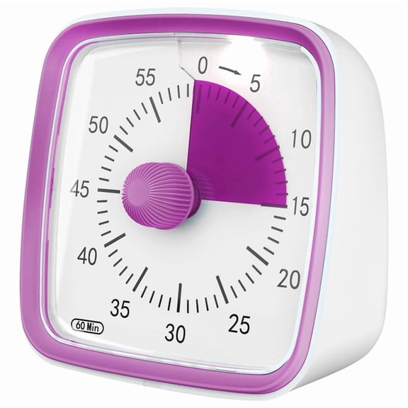 Osfvolr Digital Kitchen Timer with Visual Countdown, Count Up, Loud Alarms for Enhanced Cooking and Baking D