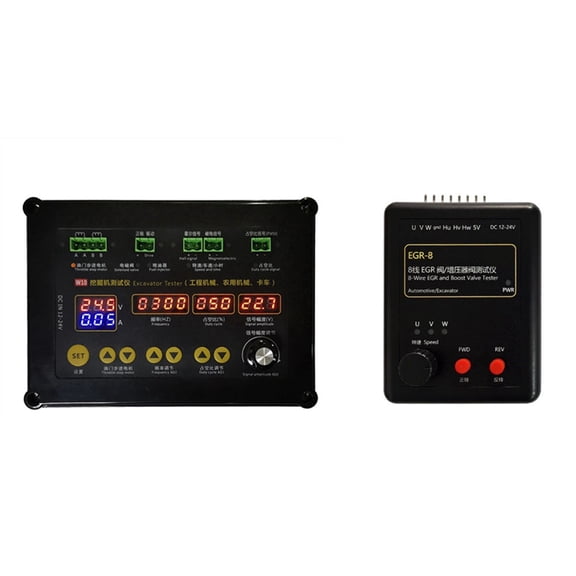Osfvolr EGR-8 Test 8-Line Turbocharger Valve Tester W10 Injector Stepper Motor Urea Pump Solenoid Valve Actuator