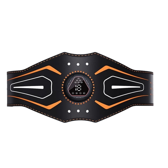 Osfvolr Ems Belt Intelligent Abdominal Device Fitness Lazy Abdominal Muscle Sticker Massager Digital Display Muscle Stimulator
