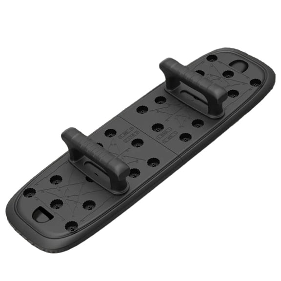 Osfvolr Foldable Push-Up Board for Strength Training, Non-Slip Portable Muscle Exerciser with Handles
