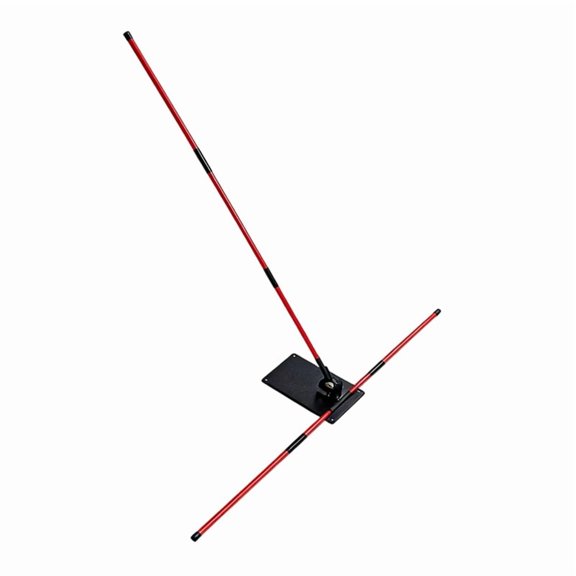 Osfvolr Golf Swing Alignment Rod Swing Practice Plate Trainer Swing Angle Adjust Postures Correction Aid