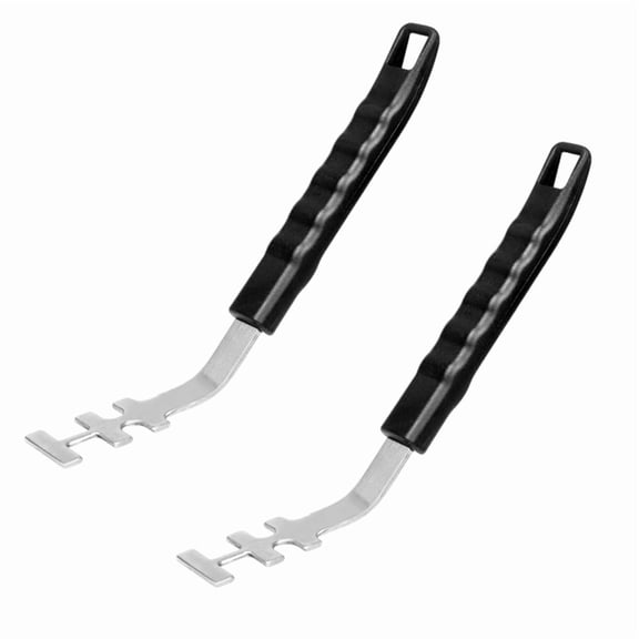 Osfvolr Grill Grate Lifter Tool Cast Iron Grid Lever Lock Lifting Gripper Handle Clip for Barbecue Grilling Cooling Rack