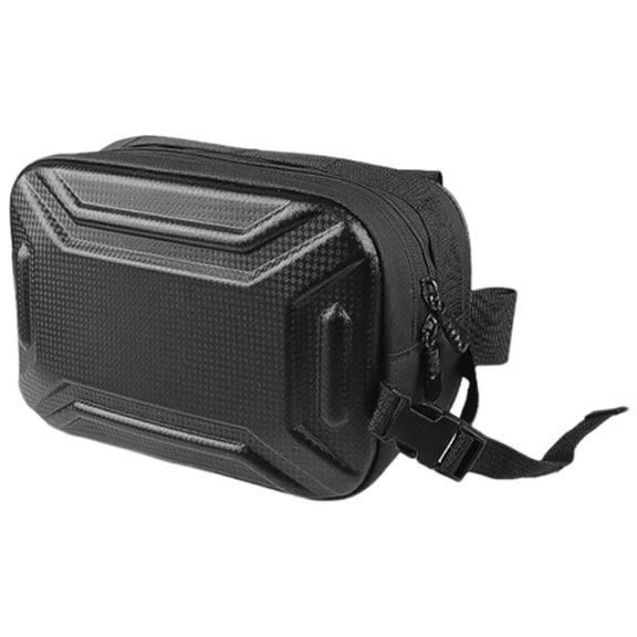 Osfvolr Hard Shell Bicycle Bag - Large Capacity Front Frame Storage for Mountain Bikes