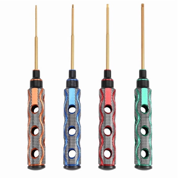 Osfvolr Hex  Driver Screwdriver Set 1.5mm 2.0mm 2.5mm 3.0mm Hexagon Tool Kit for Racing Drone Airplanes Cars Boat RC Parts