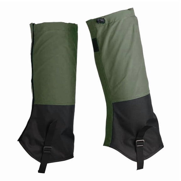 Osfvolr Hiking Legging Gaiters - Waterproof, Anti-Snake Bite Protection, Zippered Leg Wrappers for Men & Women