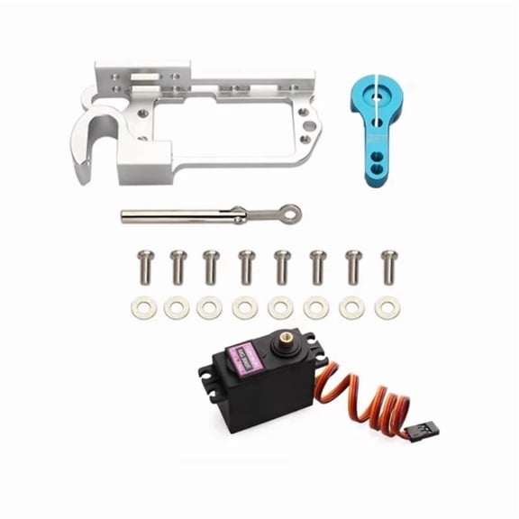 Osfvolr Hook Release Drone Aerial Throwing Device Servo Motor Bait Dropper Net Pulling Boat Hook Release Remote Accessory