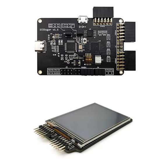 Osfvolr ICESugar FPGA Development Board Open Source RISC-V Based on ICE40UP5k USB-C Interface for IoT/Edge AI Project