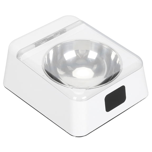 Osfvolr Infrared Sensor Cat Feeder Automatic Cat Feeder Battery Powered Safe Multifunction Easy to Clean Removable Bowl for Cats