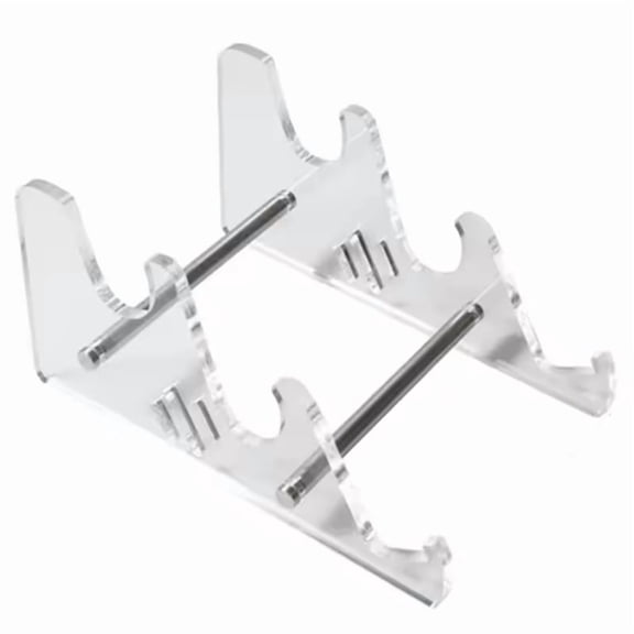 Osfvolr Keyboard Display Stand Transparent Acrylic Keyboard Stand for Computer Keyboard Holder Layer Rack Keyboard Tray