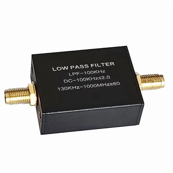Osfvolr LC Low-Pass Filter LPF-100KHz Impedance 50 Ohm 100KHz Frequency