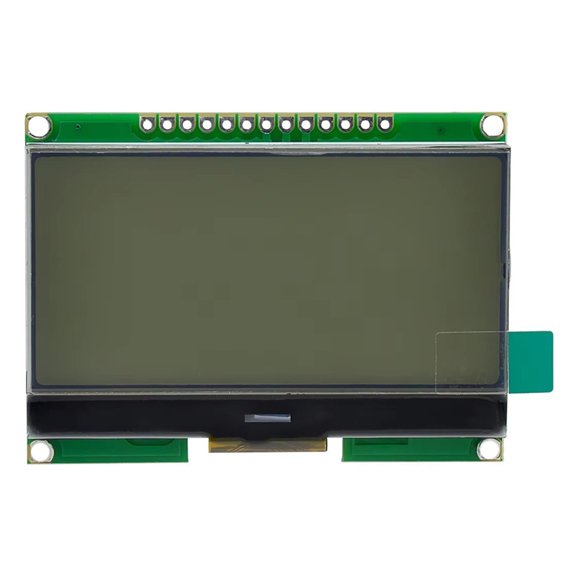 Osfvolr LCD12864 12864-06D, 12864, LCD Module, COG, with Chinese Font, Dot Matrix Screen, SPI Interface Grey