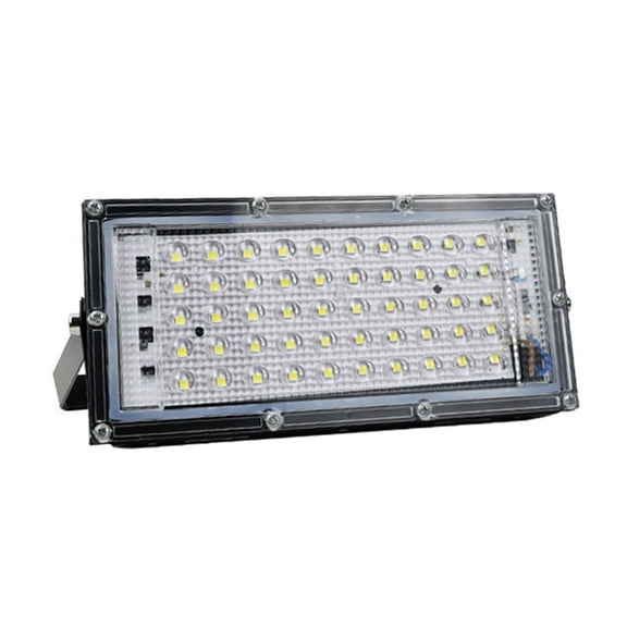 Osfvolr LED Flood Light, Outdoor Spotlight, Efficient Pearl Point Floodlight, Wall Street Lamp, Garden Lighting,3000K,50W