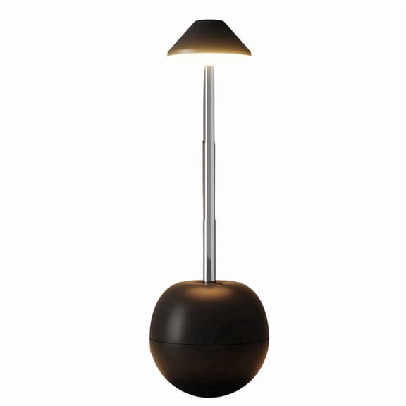 Osfvolr LED Touch Desk Lamp with Remote Control Adjustable Height Desk Light RGB Light Suitable for Bedroom Bedside Lamp Black