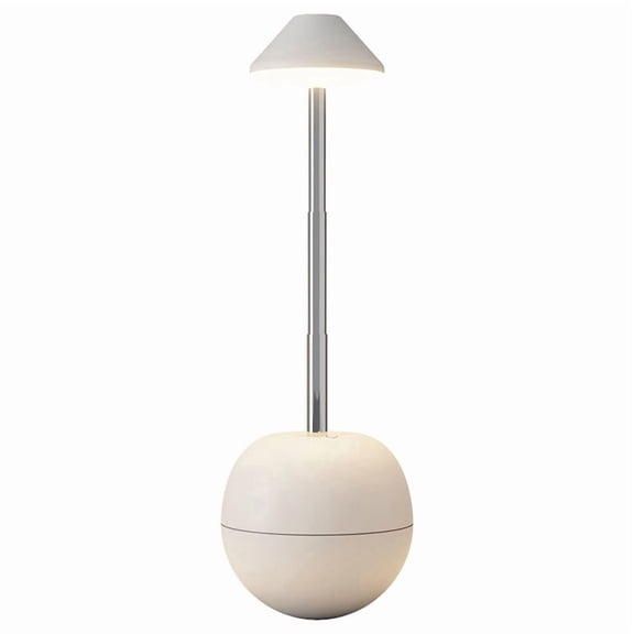 Osfvolr LED Touch Desk Lamp with Remote Control Adjustable Height Desk Light RGB Light Suitable for Bedroom Bedside Lamp White