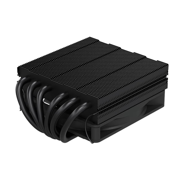 Osfvolr Low Profile 6 Heat Pipe CPU Cooler 51mm Height TDP160W Radiator for 1700/1200/115x/AM5 AM4 Mini ITX Case Black