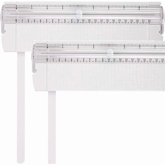 Osfvolr Mini Paper Cutter - Portable Guillotine Trimmer for A4 A5 Paper, Photos & Crafts with Safety Features