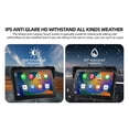 Osfvolr Motorcycle 7Inch Navigation Screen Wireless Carplay Android ...