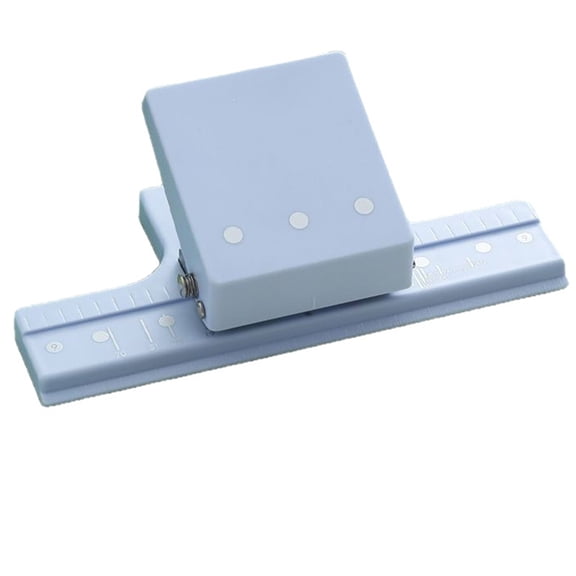 Osfvolr Multi-Function 3-Hole Punch, Small Hand Punch, Can Bind 6 Sheets of Paper, Suitable for Scrapbooking and Paper Crafting.