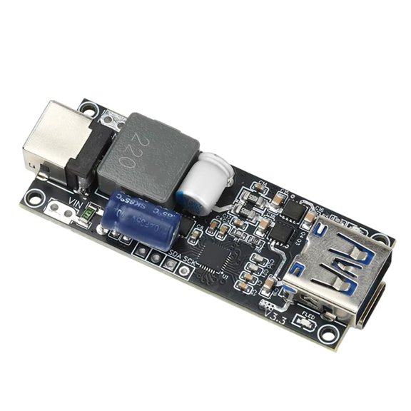 Osfvolr New 100W SW3518 Charging Module Multi-Protocol High Power Fast PD100W Vehicle Desktop Charger Motherboard DC 6-30V