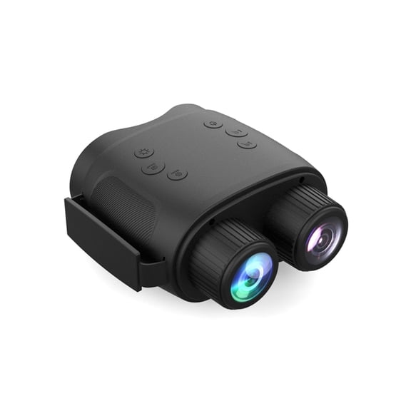 Osfvolr Night Vision Device 1080p Binoculars 1MP High-Definition Camera 500m Long Range 6x-10x Zoom 2000mAh Battery Black
