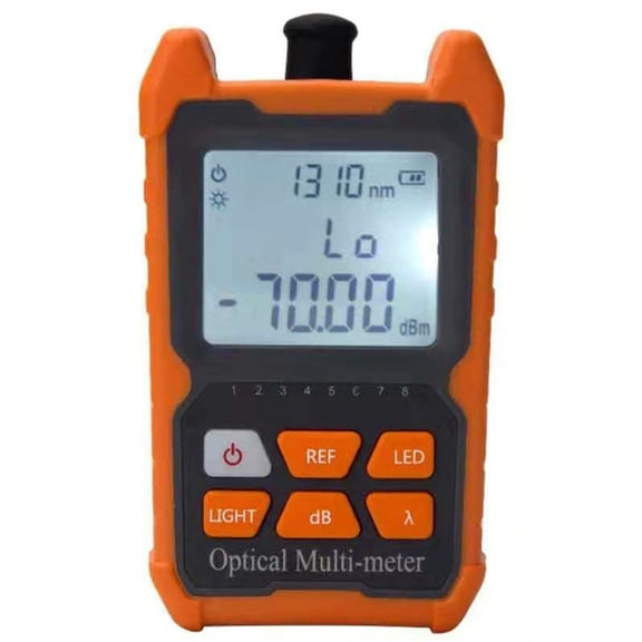 Osfvolr Optical Power Meter FC/SC/ Universal Interface, Test Range -70dBm-+6dBm ,RJ45 Test