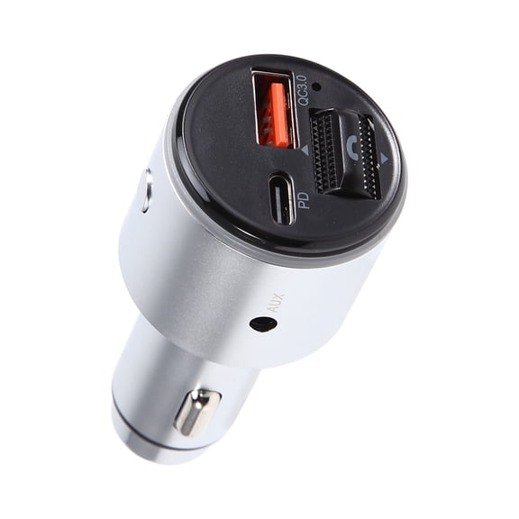 Osfvolr PD30W for Car MP3 Player Stereo Car FM Modulator Quick Charge QC3.0 AUX Player RGB Light Bluetooth FM Transmitter