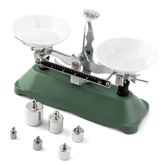 Osfvolr Pallet Balance Scale, 200g / 0.2g, Mini Laboratory Triple Beam Balance Beam Scale for Teaching Tool