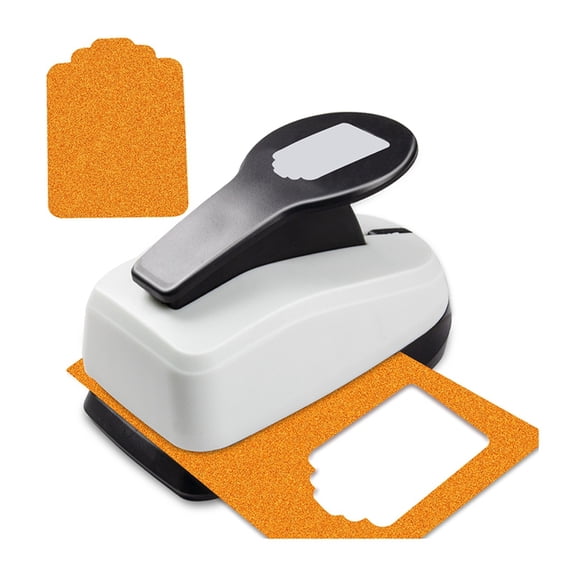 Osfvolr Paper Cutter for Crafts Hole Puncher Punches Tool 2 Inch Label Paper Shapes for Card Making Custom Scrapbooking