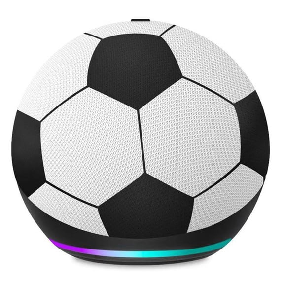 Osfvolr Portable Bluetooth Speaker with LED Lights for Soccer Fans - Wireless Speaker with Deep Audio Beat Sync Light Show