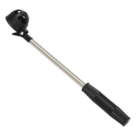Osfvolr Portable Telescopic Golf Ball Retriever Portable Ball Picker with Stainless Steel Shaft and Automatic Lock