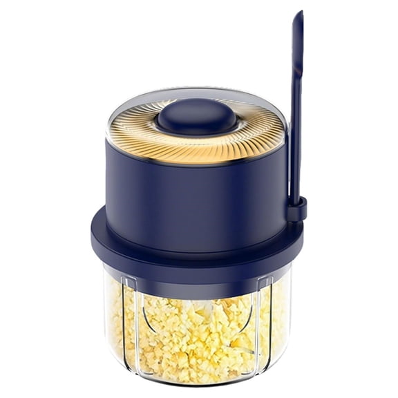 Osfvolr Portable Wireless Electric Chopper 6-Blade, Large Glass Cup Easy-Clean, Food Processor for Garlic, Meat, Ginger