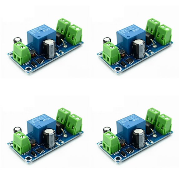 Osfvolr Power Supply Module 5-48V Relay Module Power-OFF Protection Module Automatic Switching Module Emergency Converter 4PCS