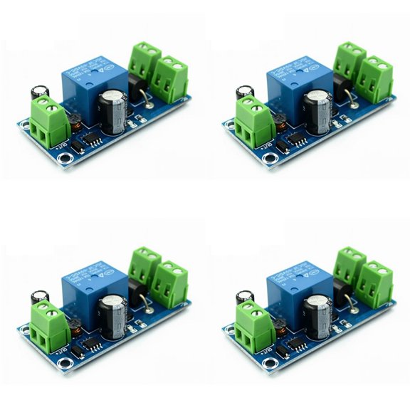 Osfvolr Power Supply Module 5-48V Relay Module Power-OFF Protection Module Automatic Switching Module Emergency Converter 4PCS